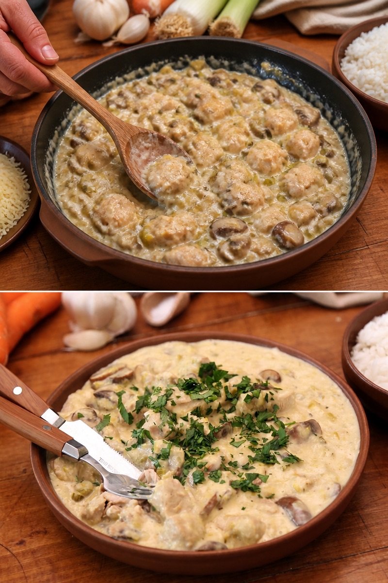 Lasagnes aux poireaux et au saumon