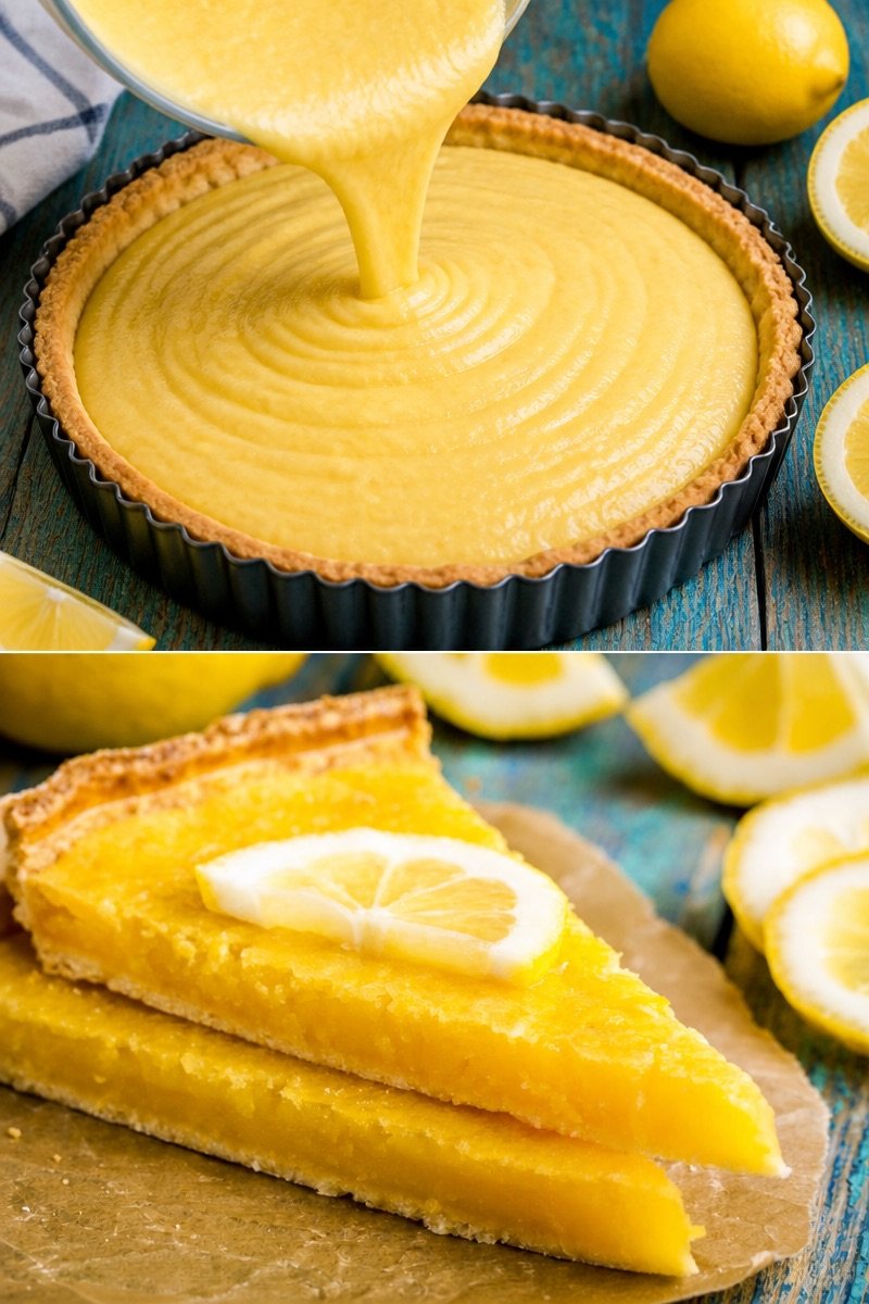Tarte à la mousse de citron (facile)