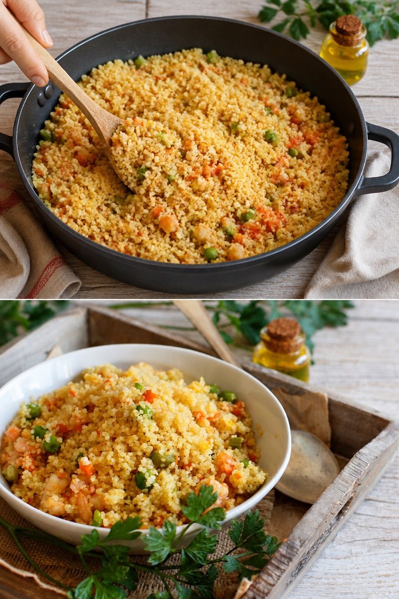 Couscous végétarien facile