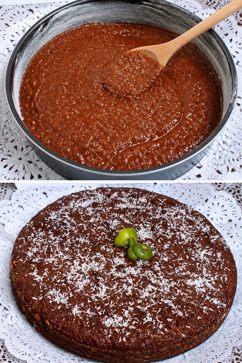 Fondant exotique chocolat et coco