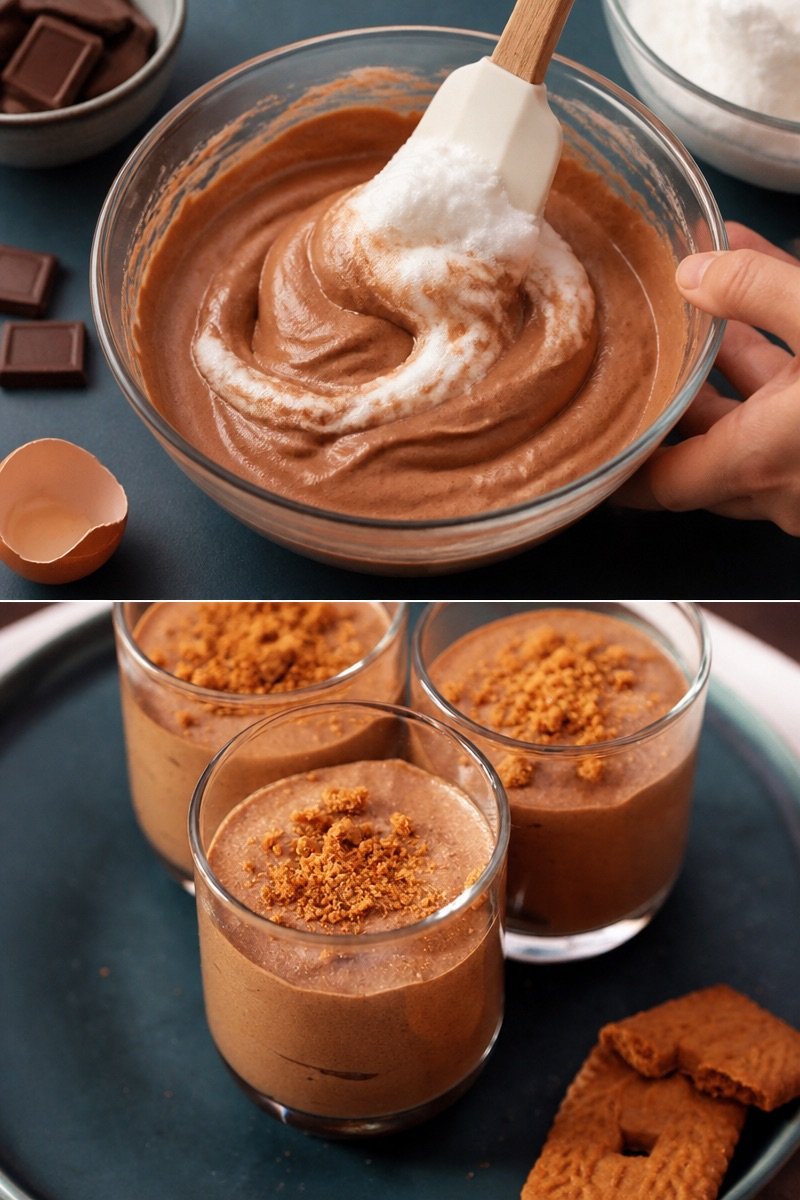 Mousse au chocolat facile