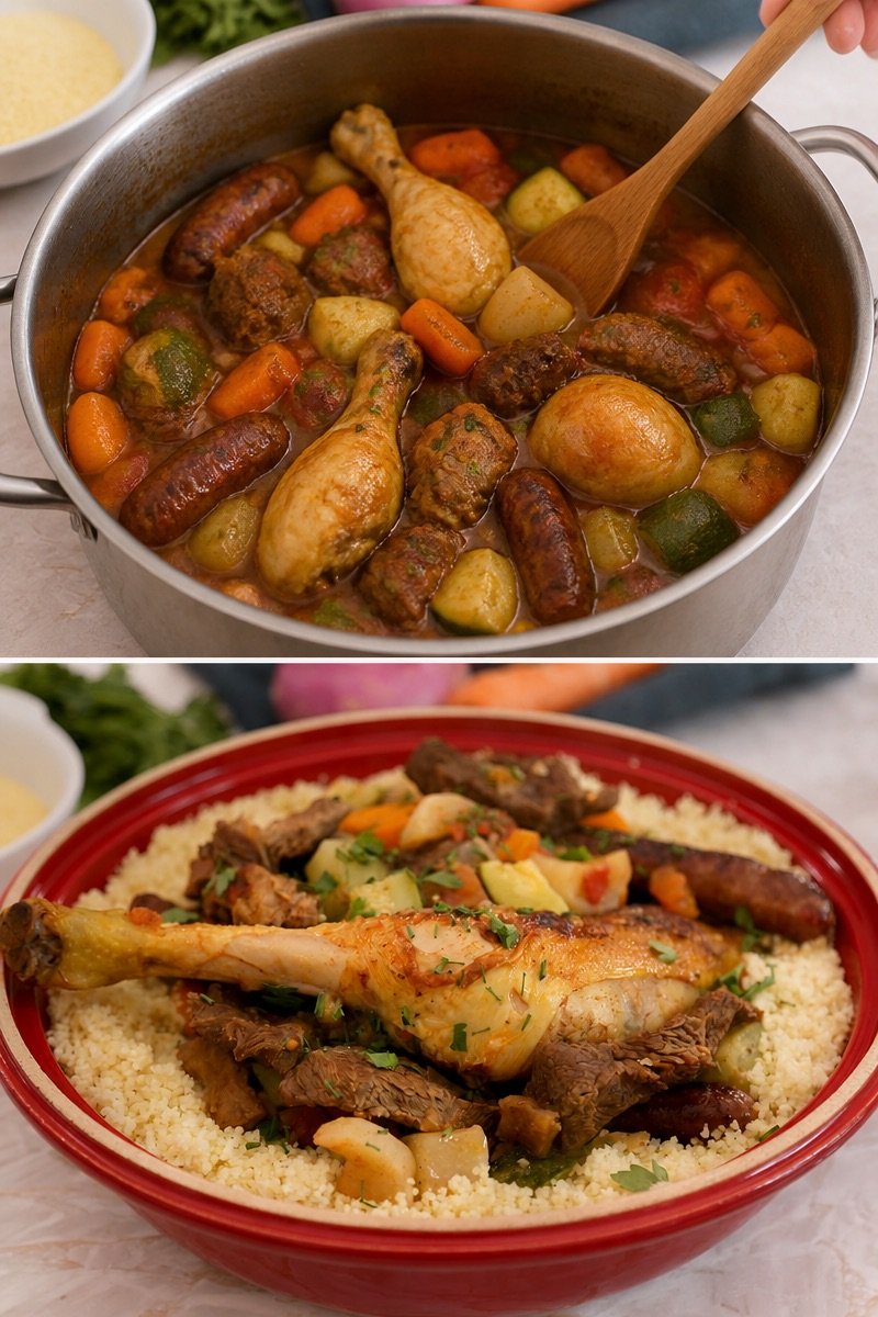 Couscous sans couscoussier