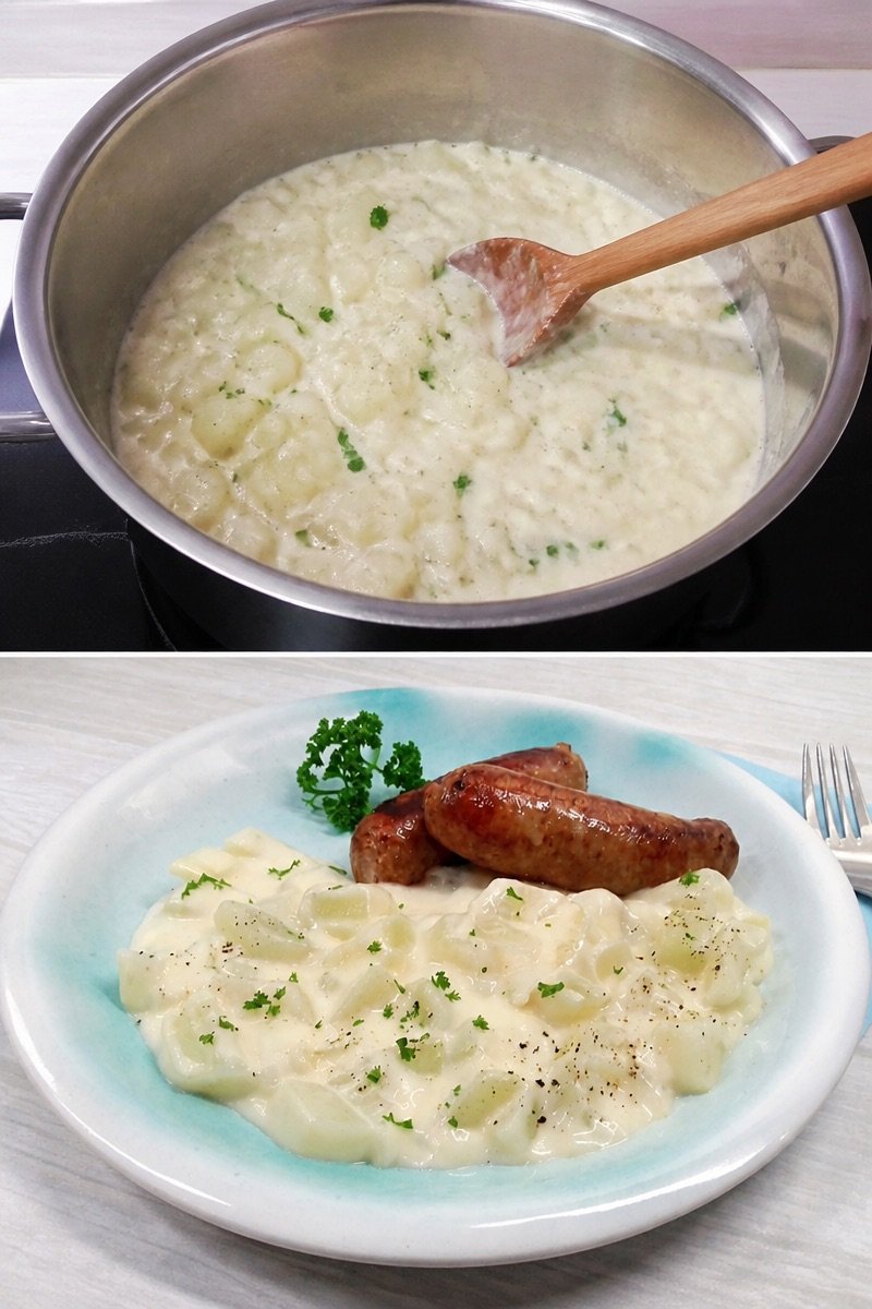 Kohlrabigemüse, klassisch