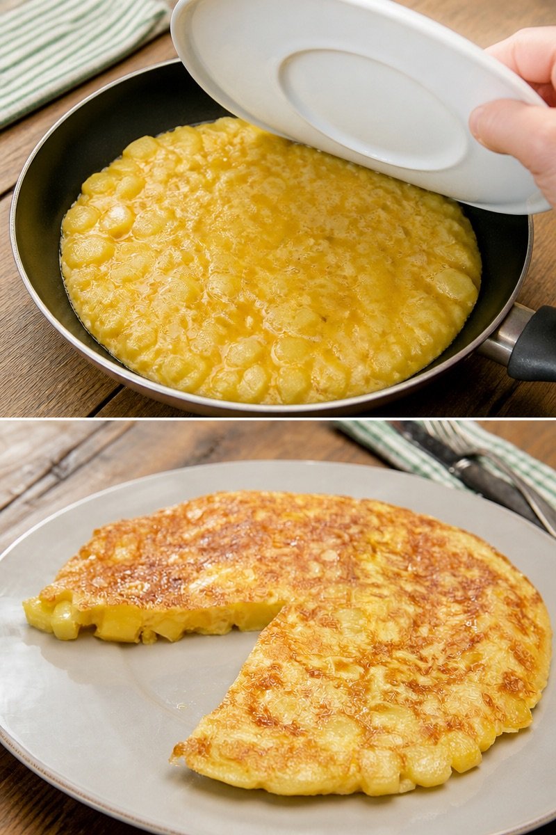 Traditionelle spanische Tortilla