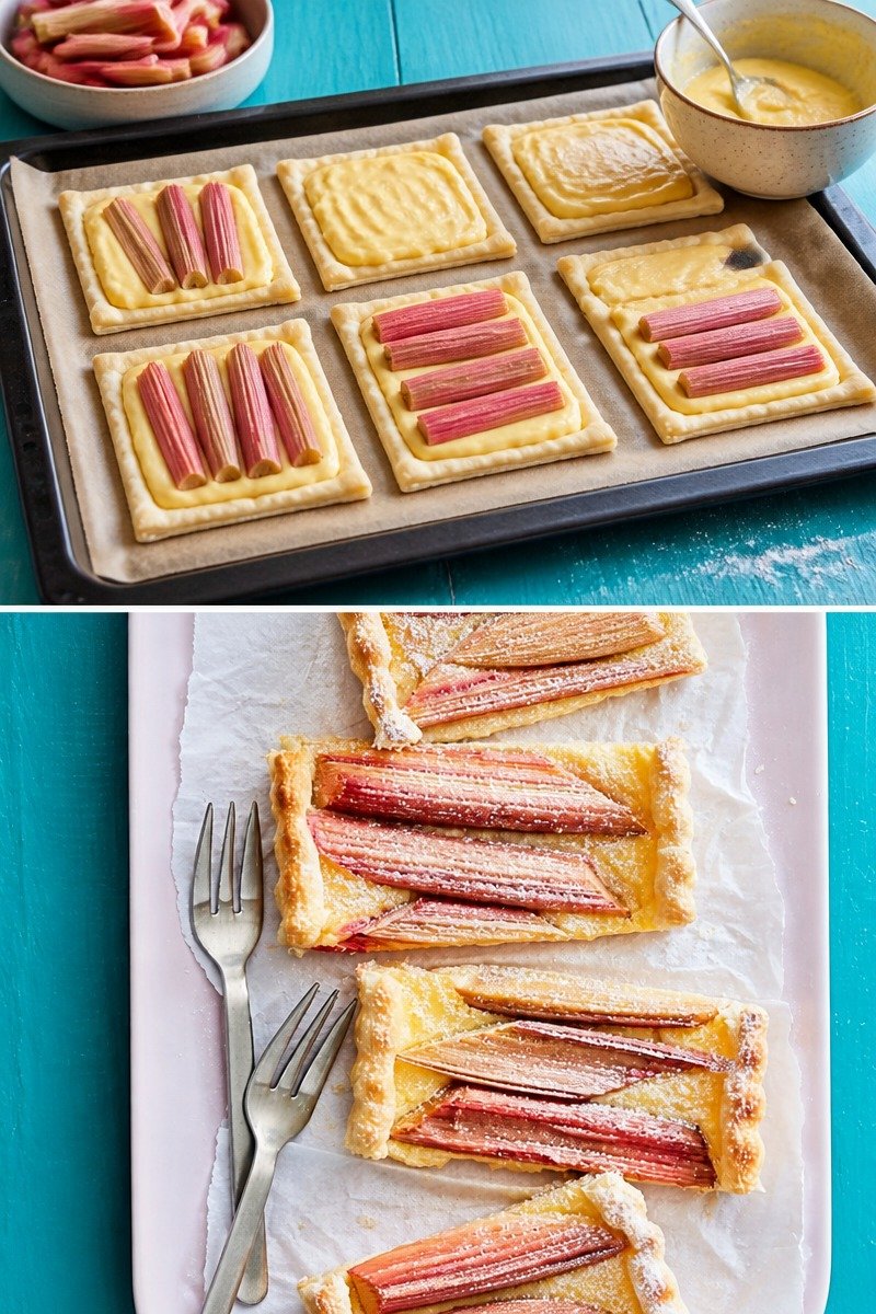 Rhabarber-Tarte