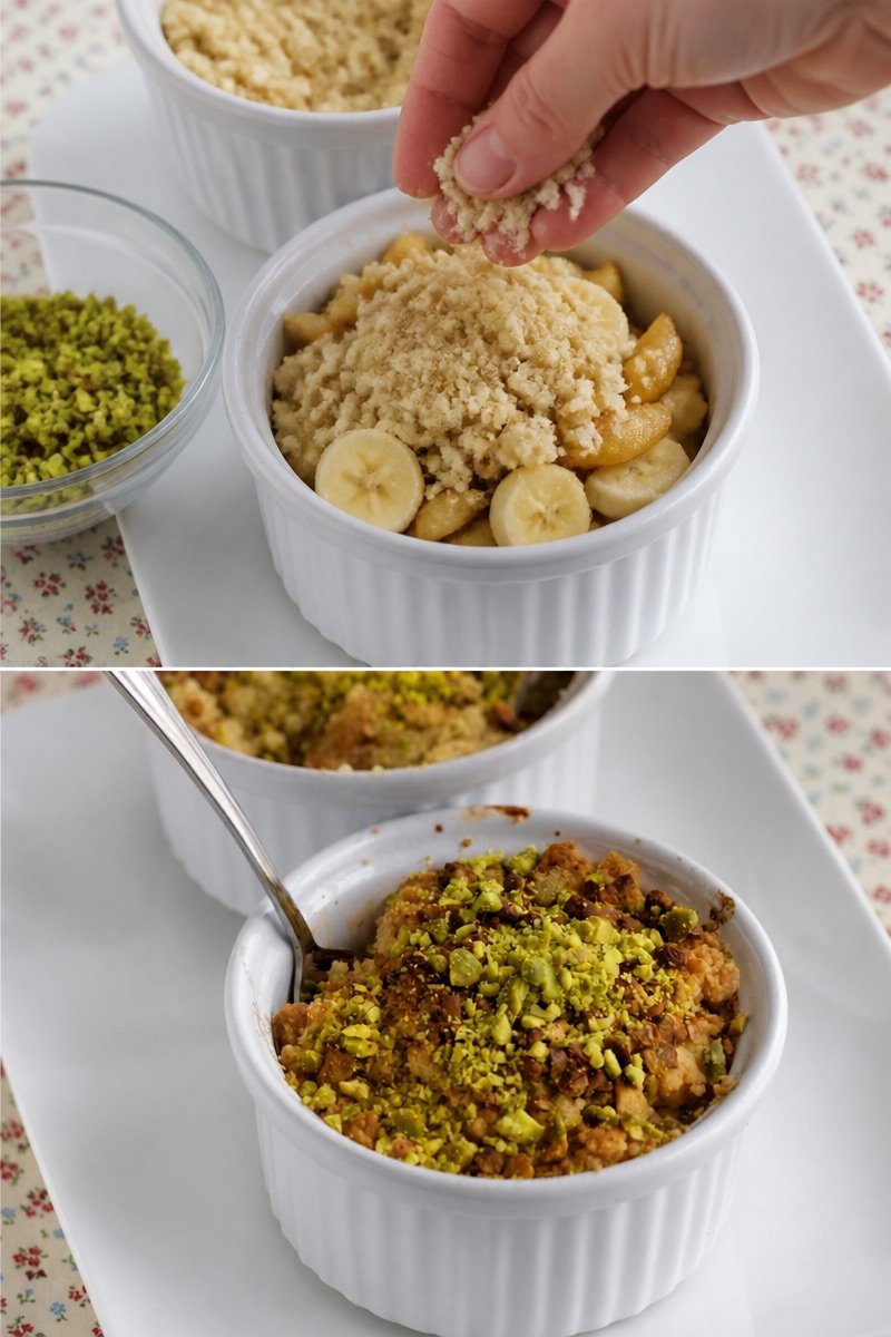 Crumble à la banane