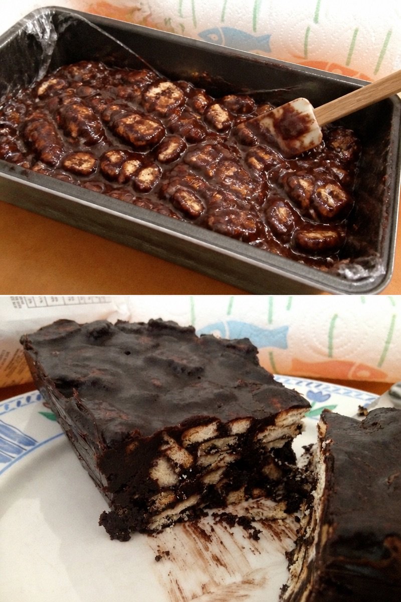 Gâteau au chocolat au Petits Lu