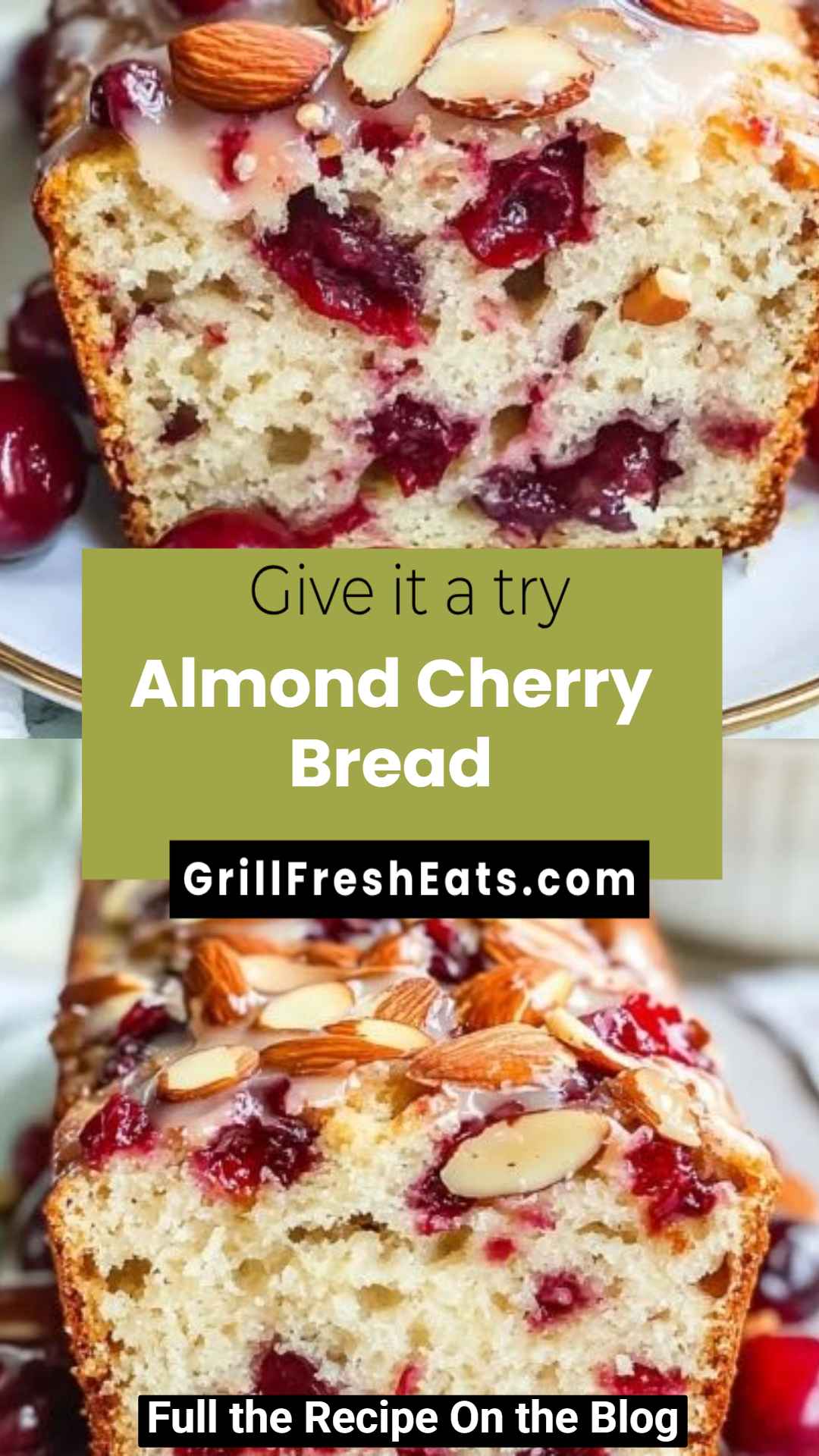 Almond Cherry Bread