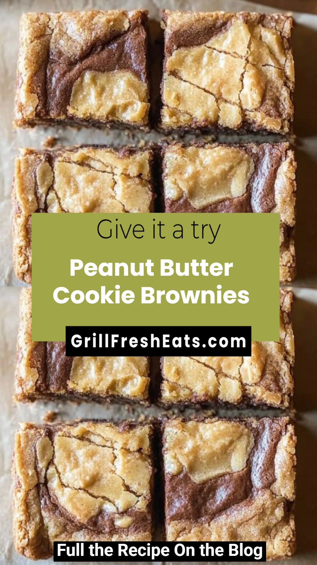 Peanut Butter Cookie Brownies