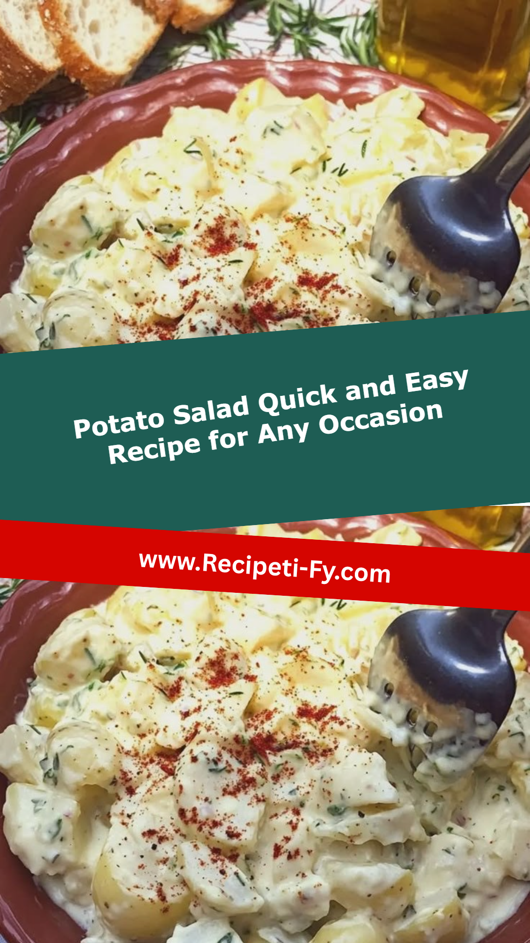 Potato Salad Quick and Easy Recipe for Any Occasion