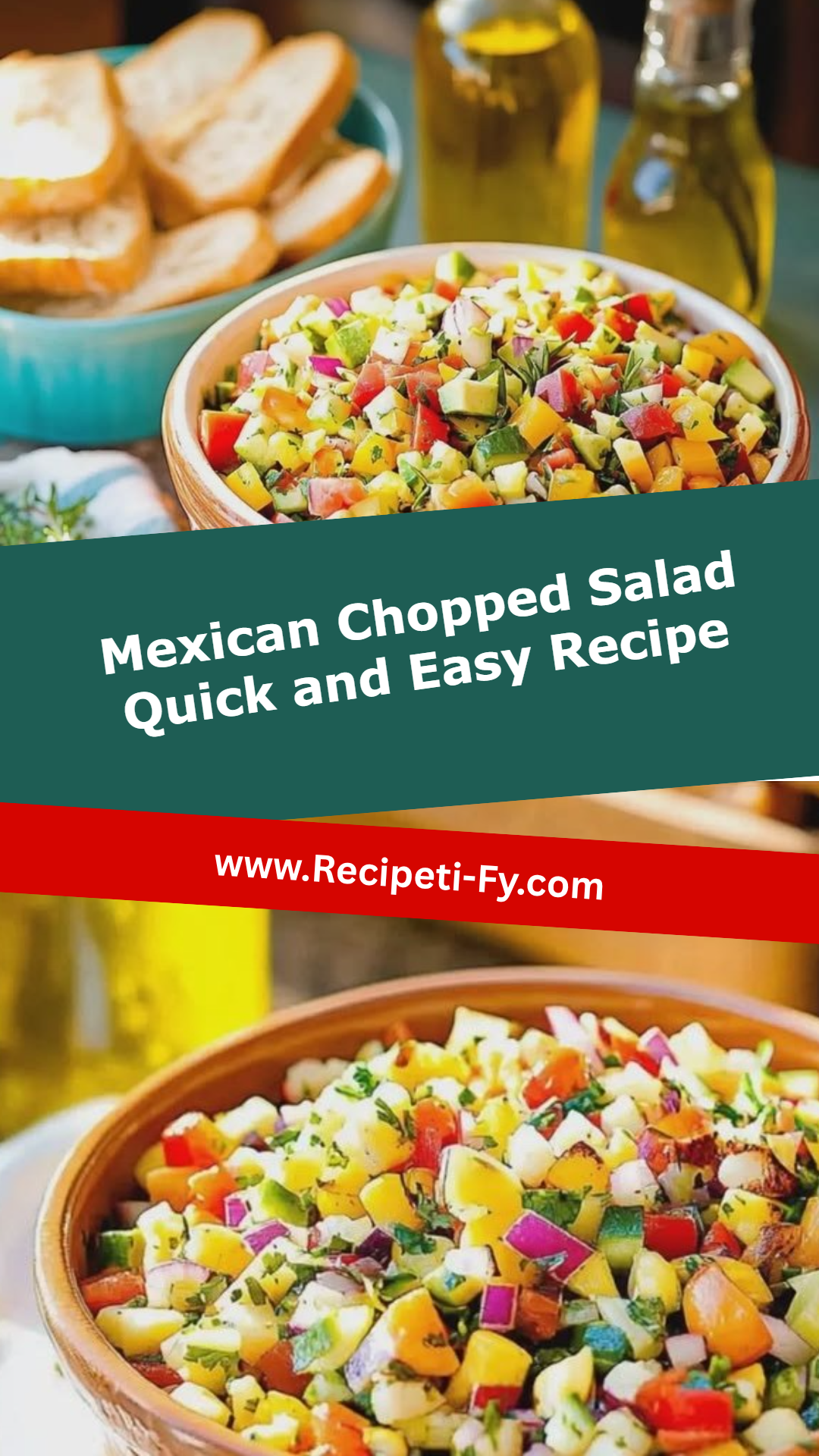 Mexican Chopped Salad Quick and Easy Recipe