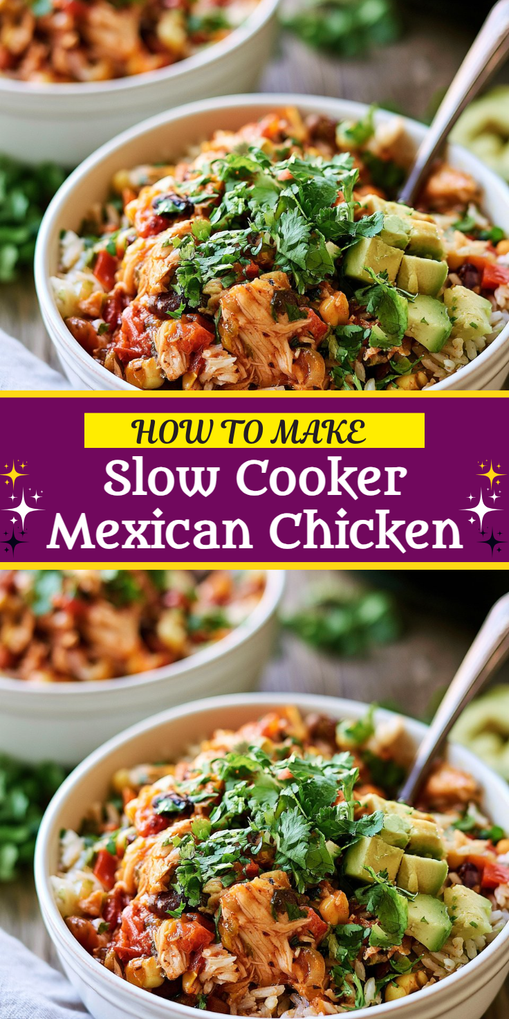 Slow Cooker Mexican Chicken