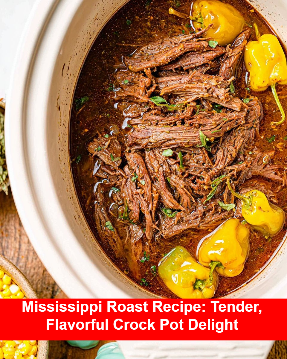 Mississippi Roast Crock Pot Recipe