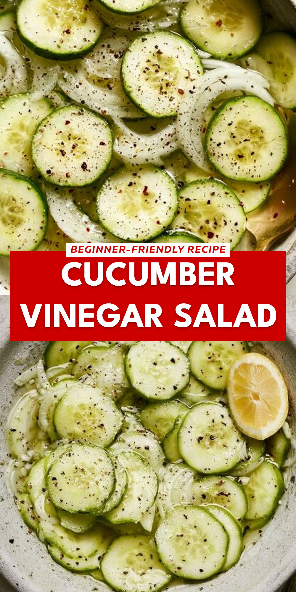 Cucumber Vinegar Salad