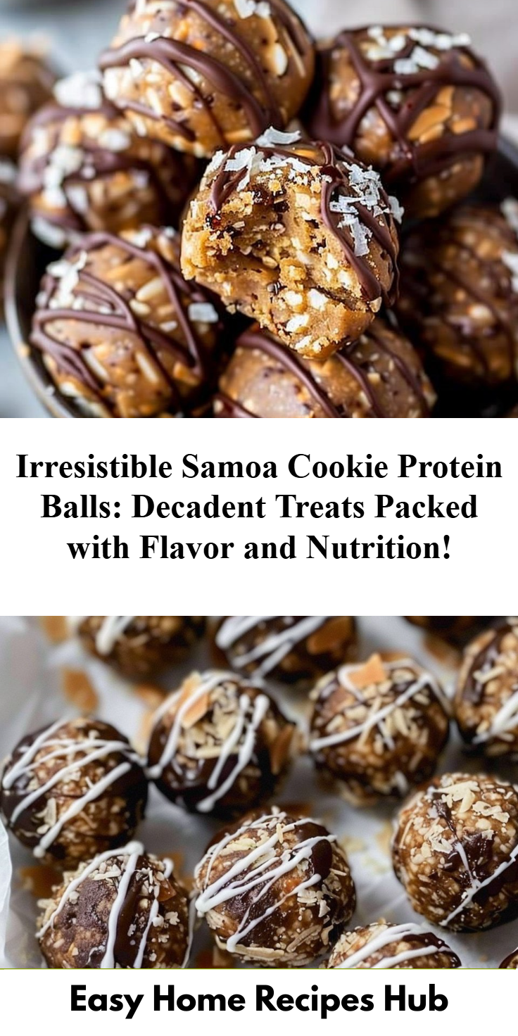 Samoa Cookie Protein Balls