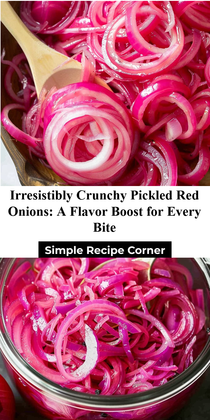 Pickled Red Onions Recipe
