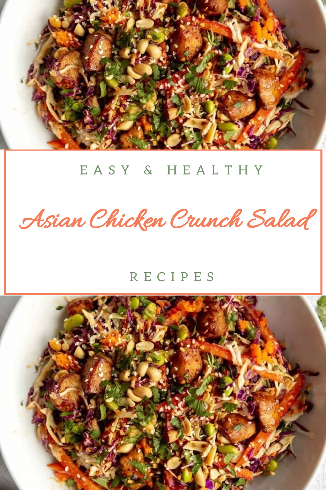 Asian Chicken Crunch Salad