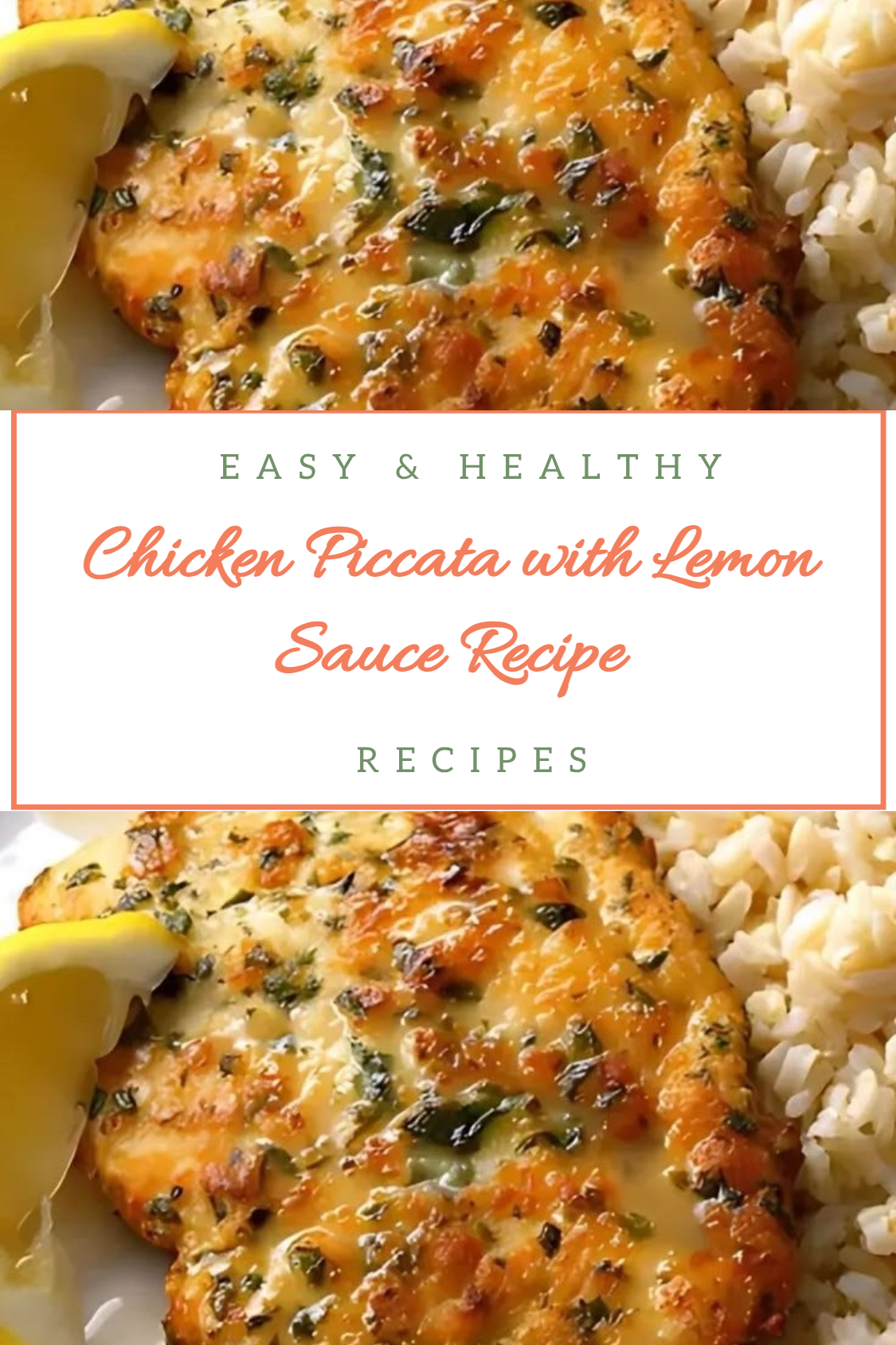 Chicken Piccata with Lemon Sauce Recipe