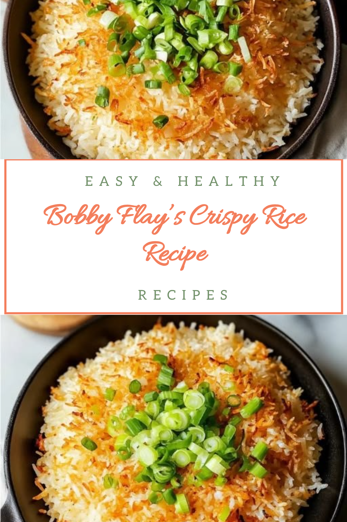 Bobby Flay’s Crispy Rice Recipe