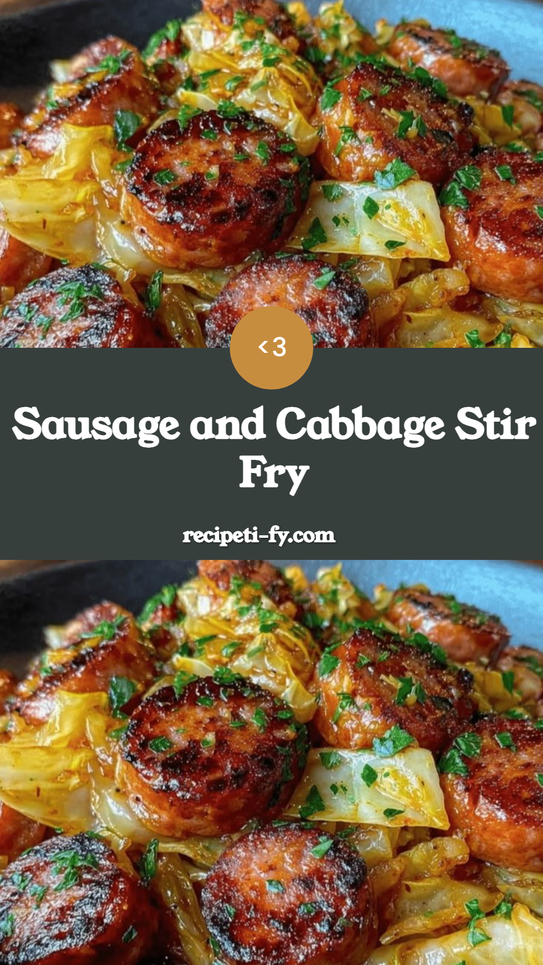Sausage and Cabbage Stir Fry