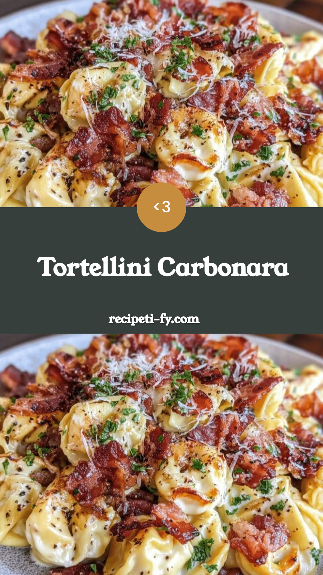 Tortellini Carbonara