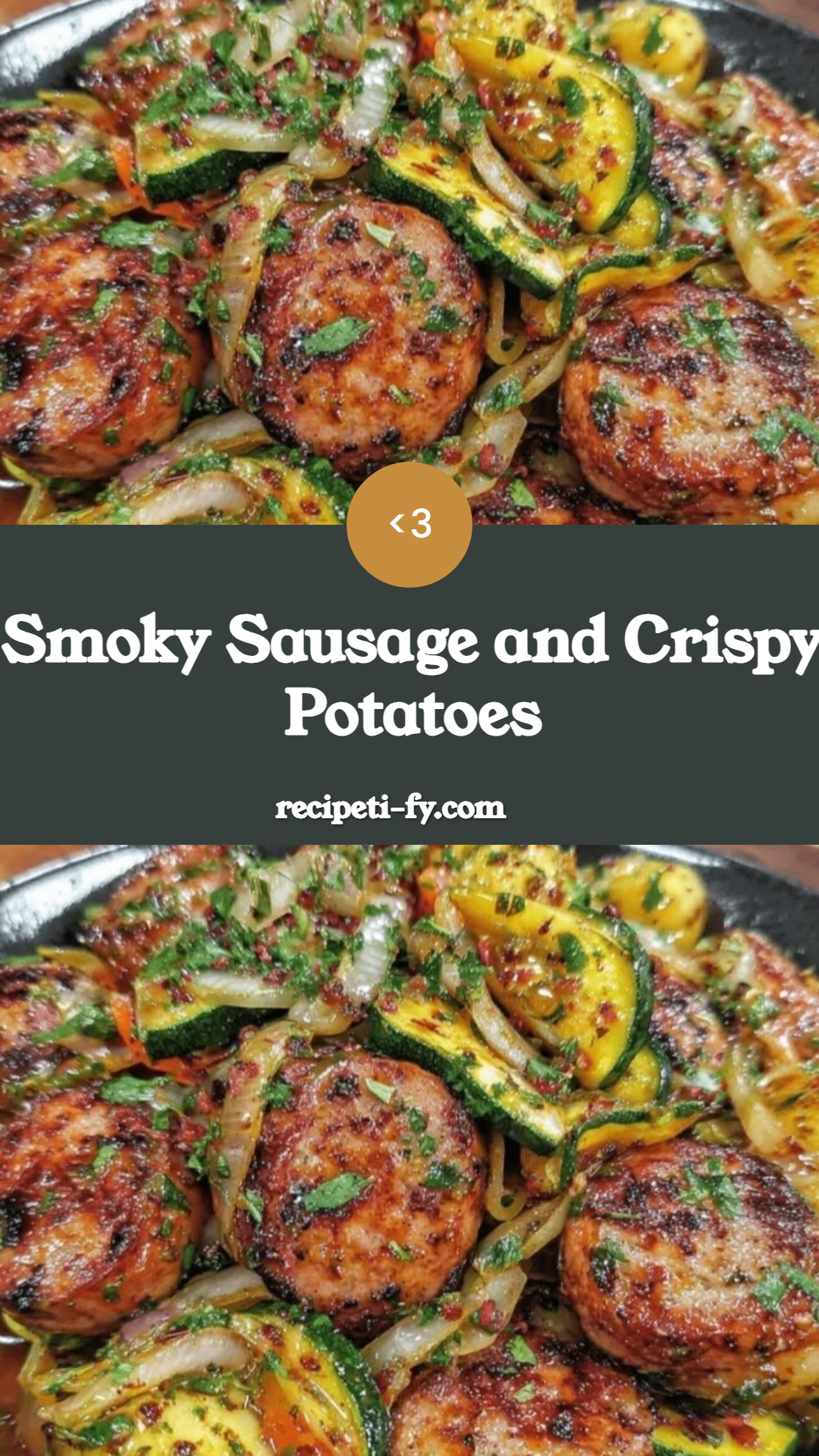 Smoky Sausage and Crispy Potatoes