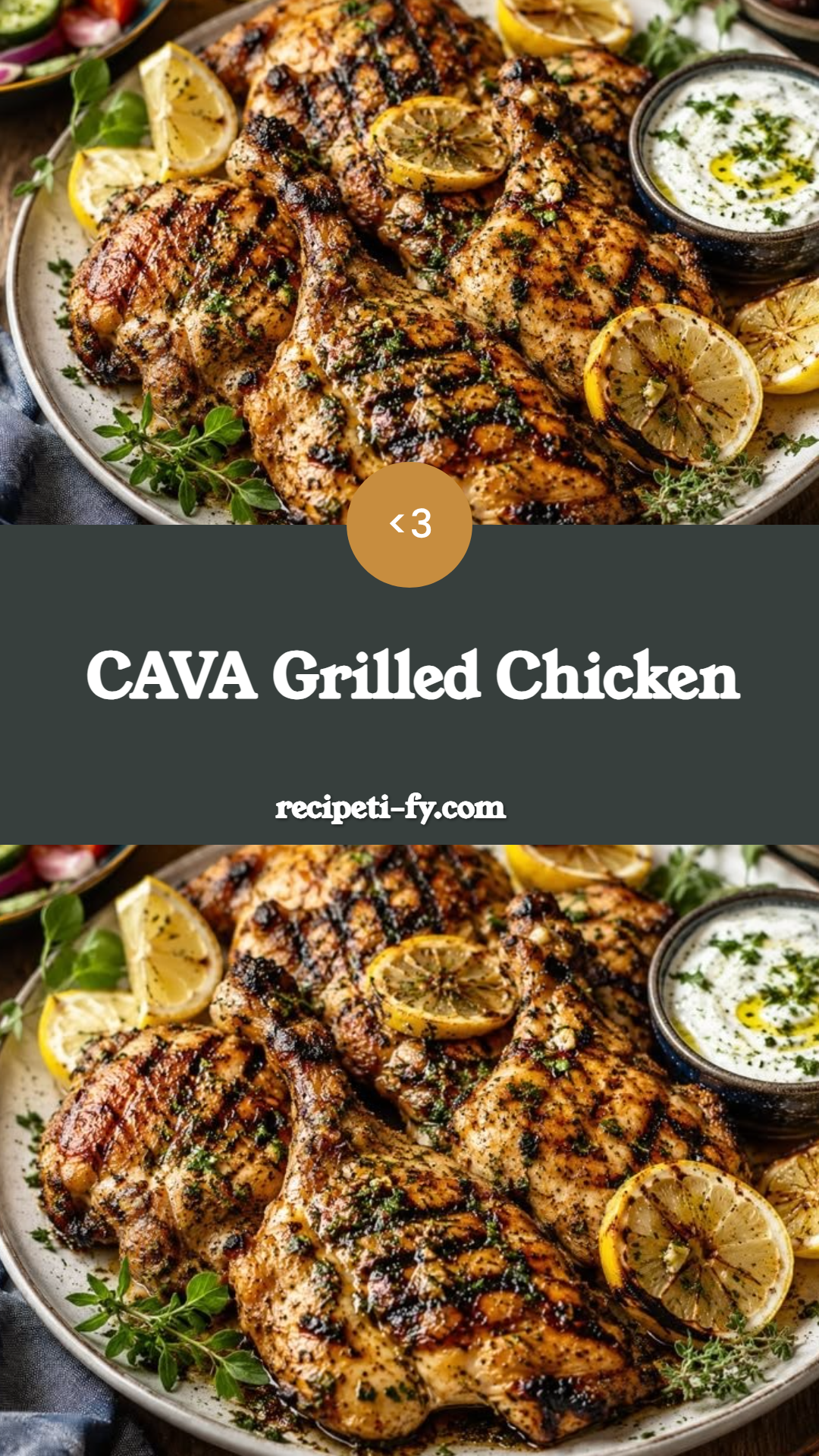 CAVA Grilled Chicken