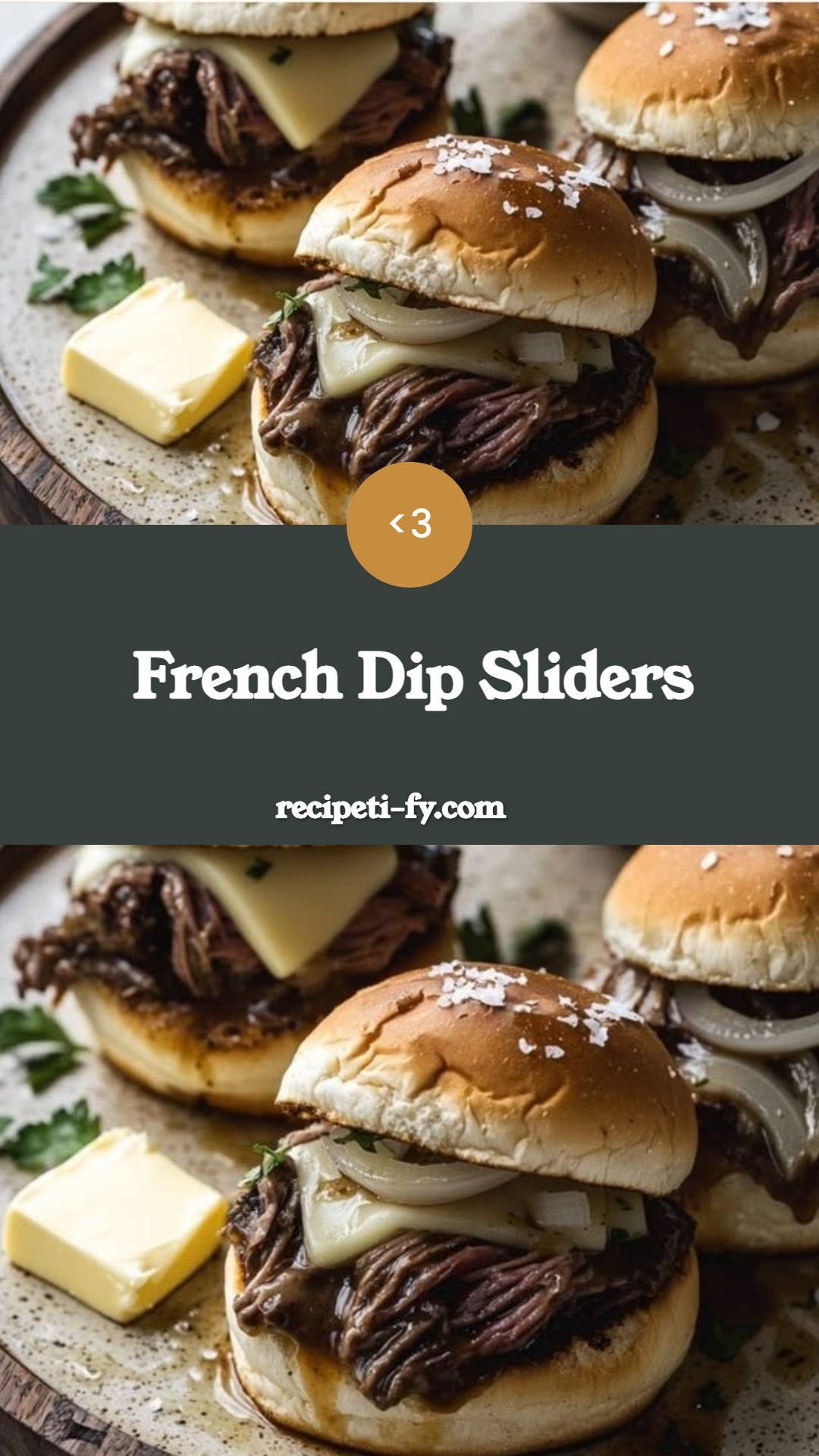 French Dip Sliders