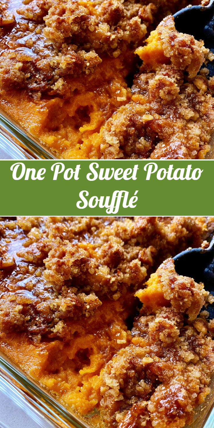 One Pot Sweet Potato Soufflé