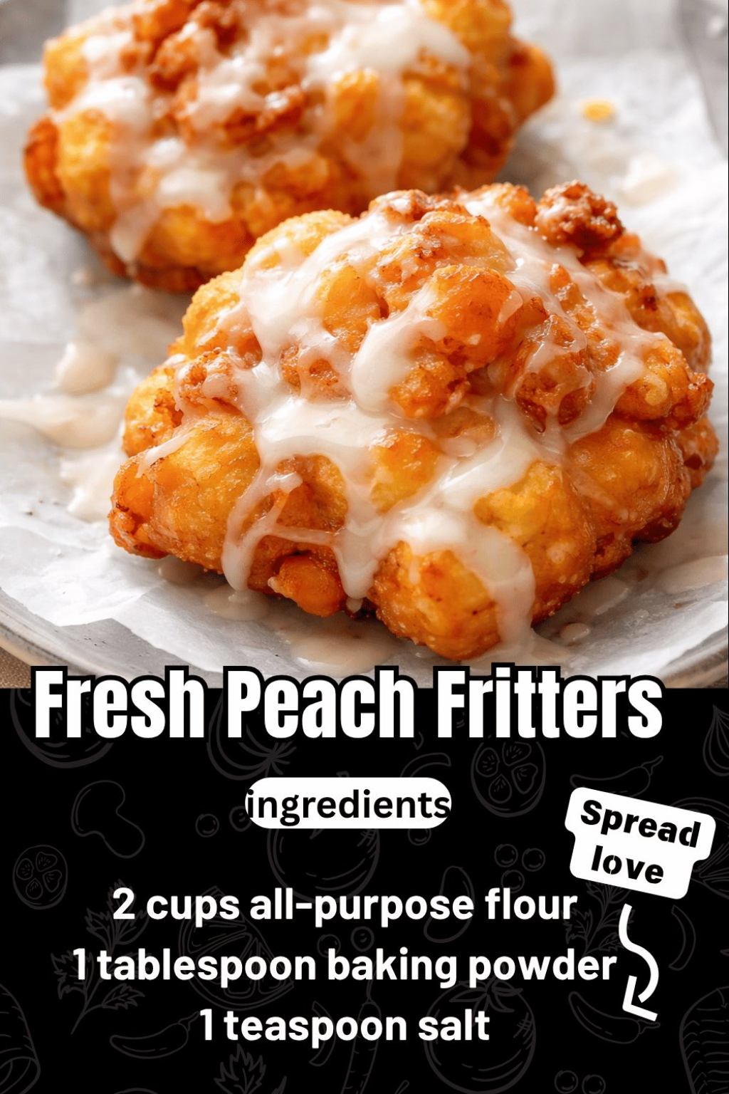 Fresh Peach Fritters