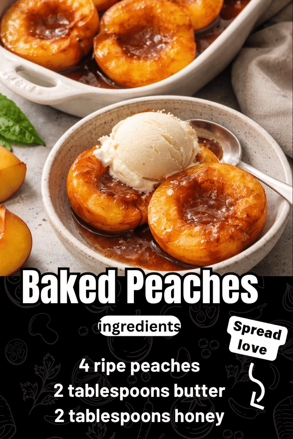 Baked Peaches