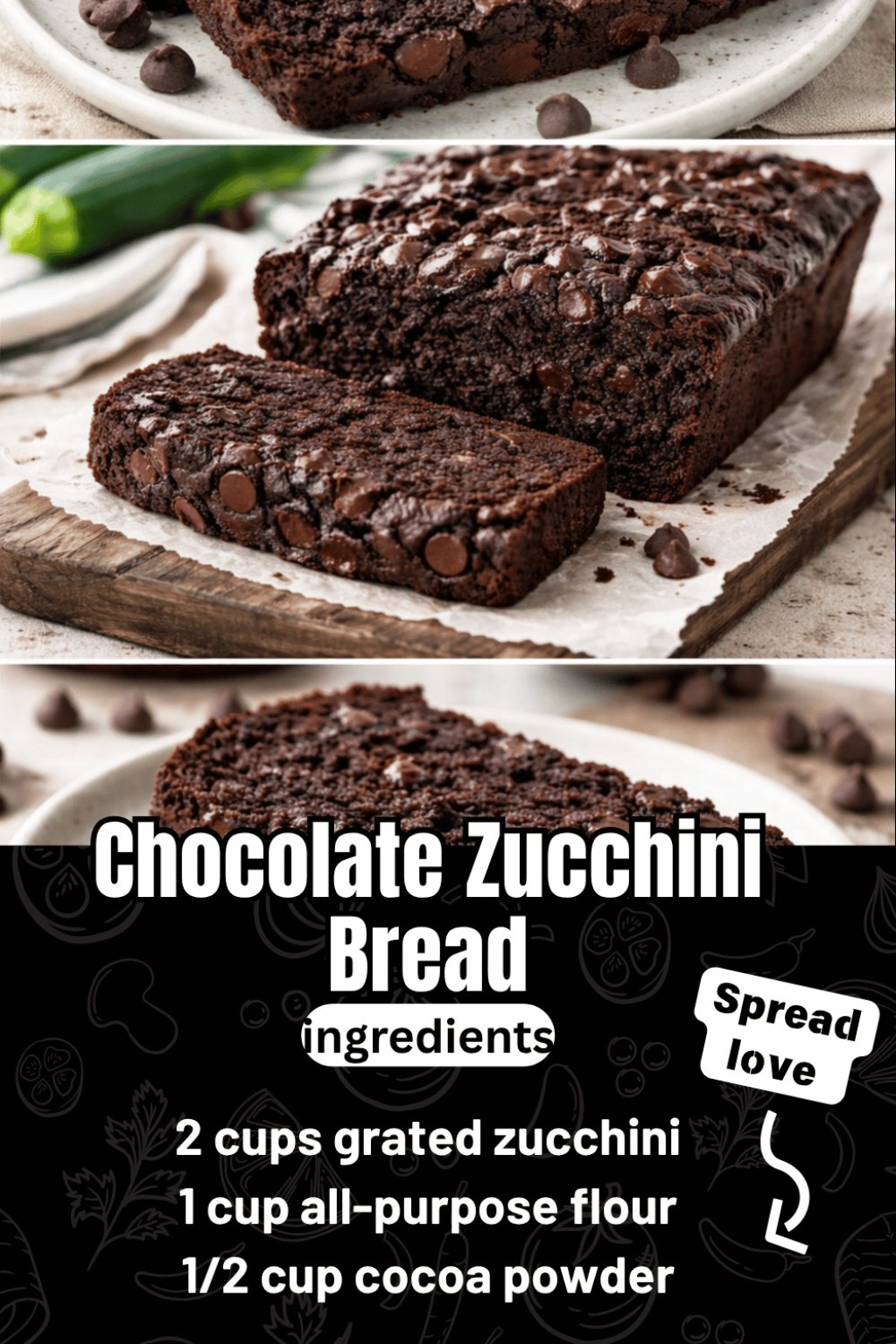 Chocolate Zucchini Bread