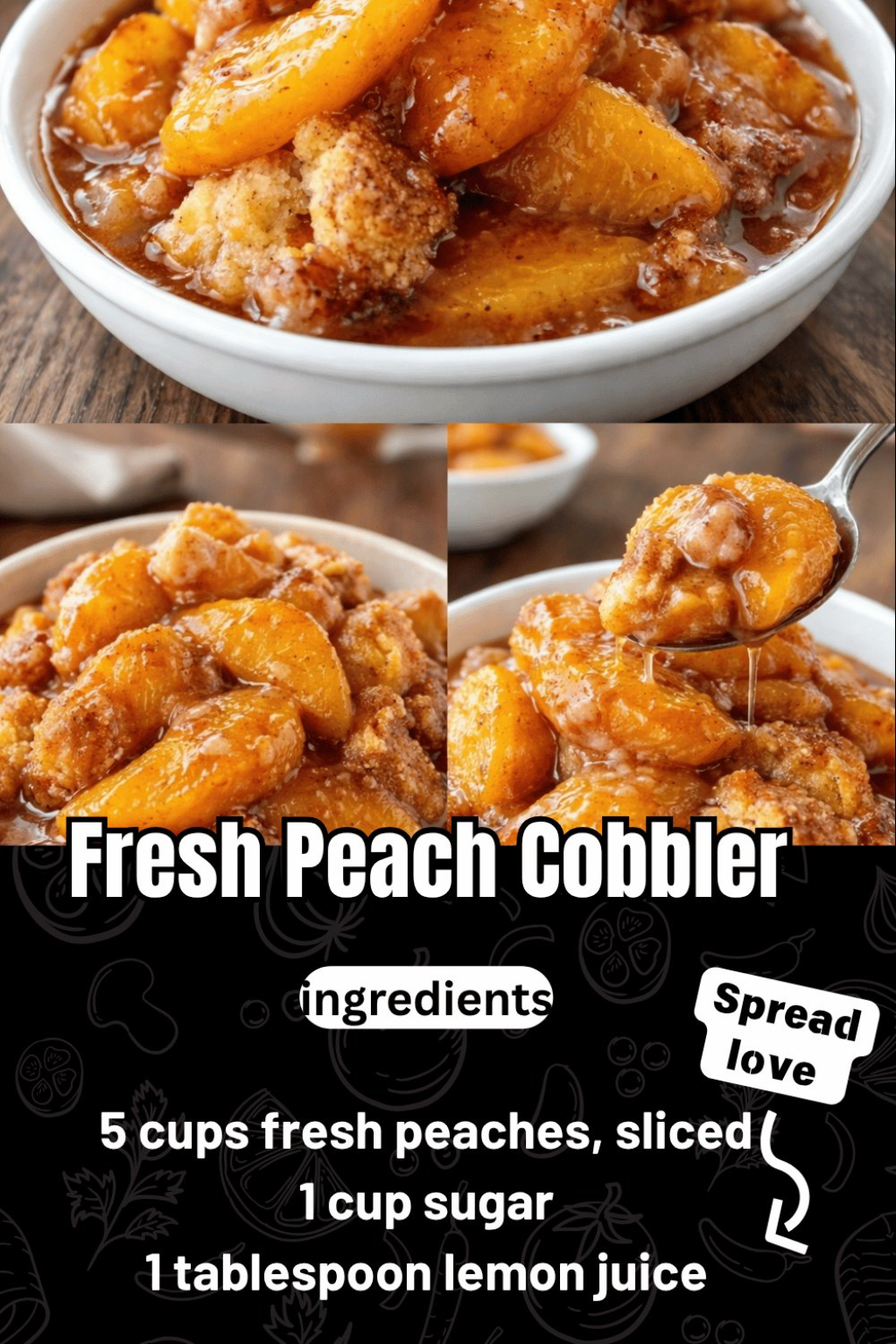 Fresh Peach Cobbler