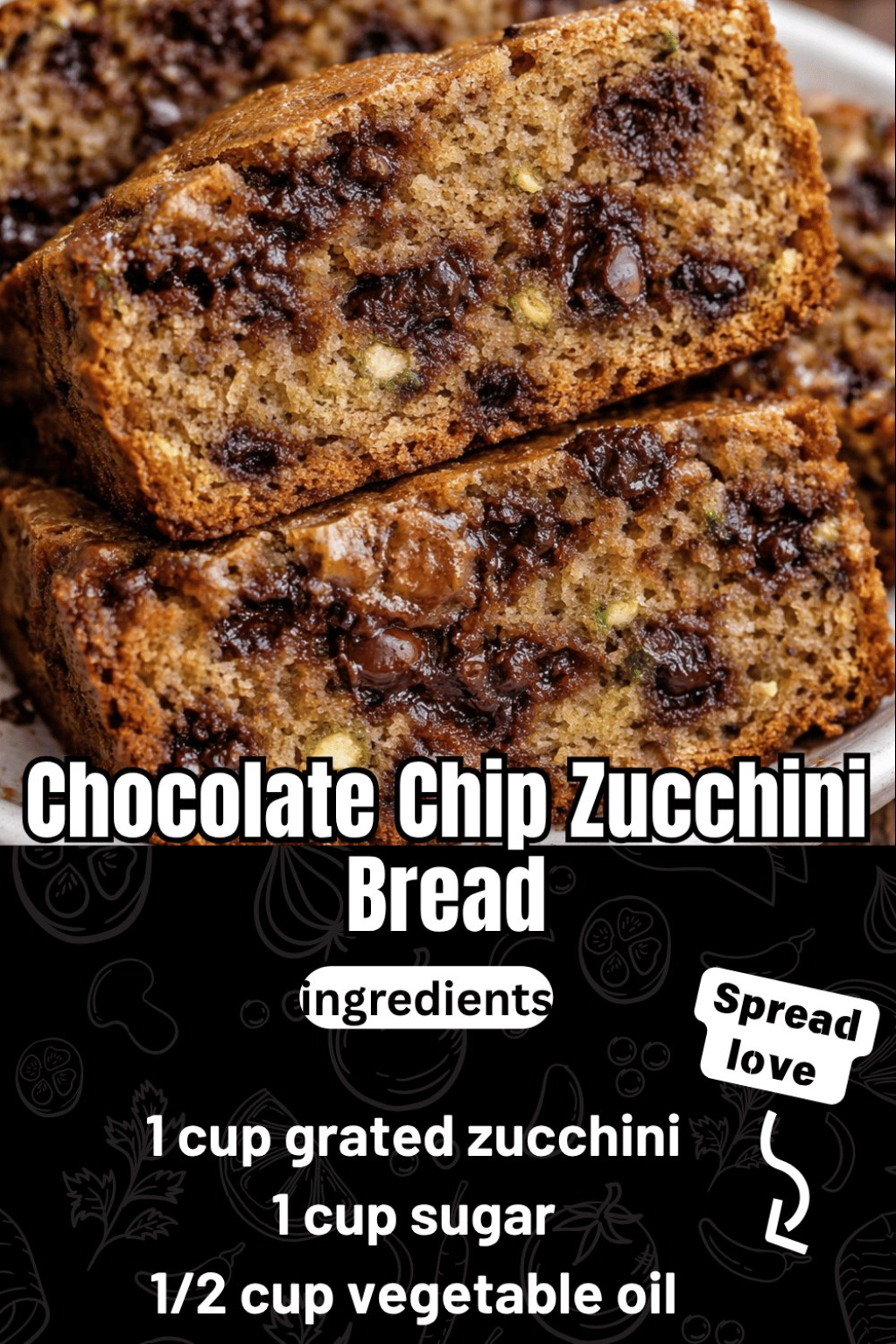 Chocolate Chip Zucchini Bread