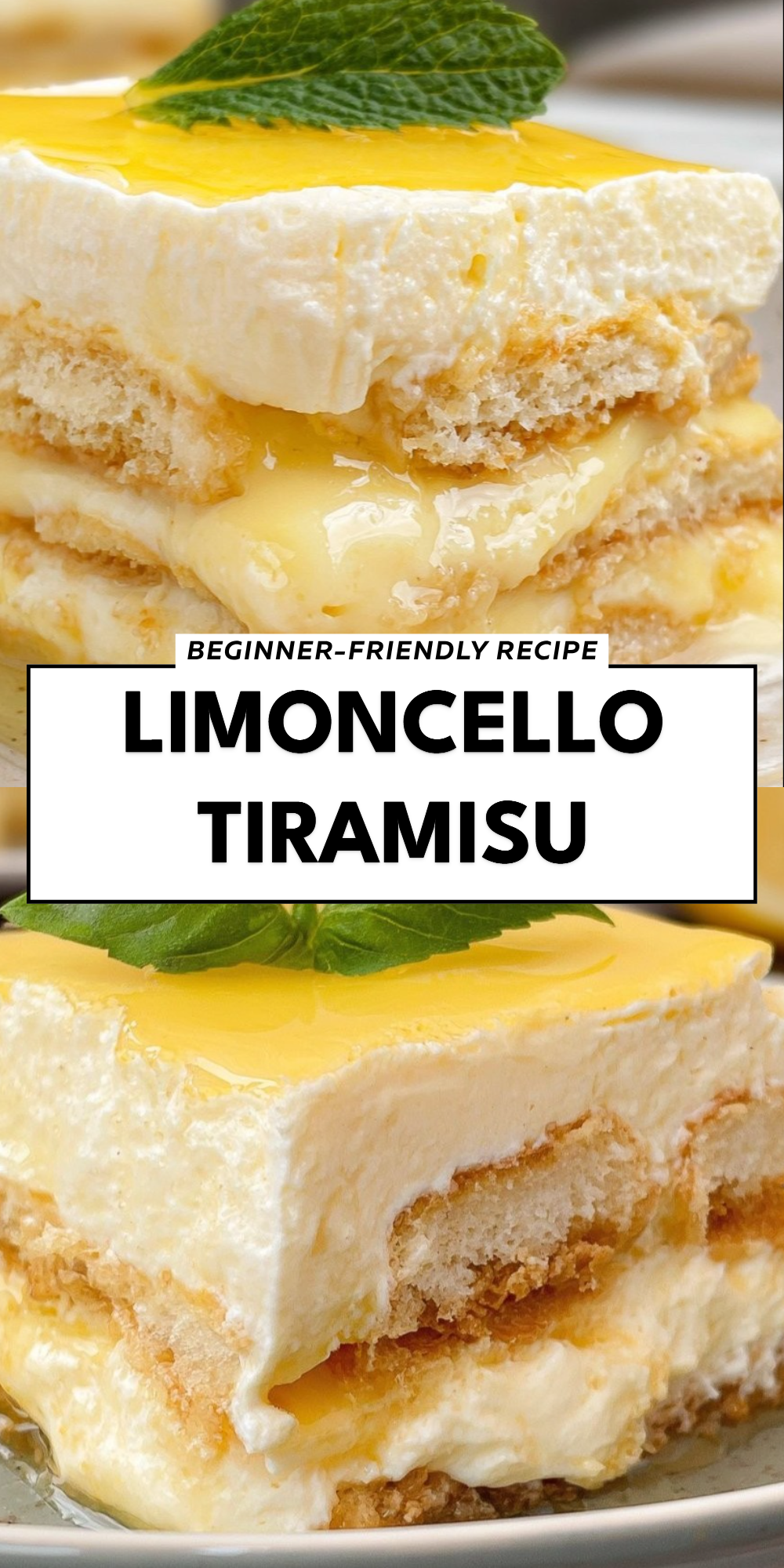 Limoncello Tiramisu