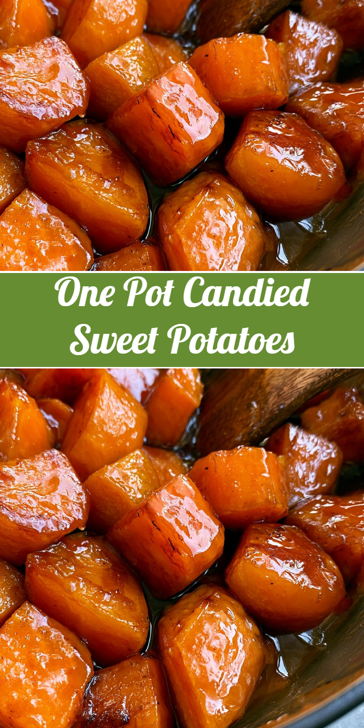 One Pot Candied Sweet Potatoes