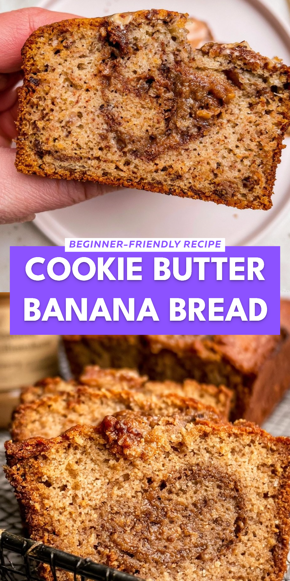 Cookie Butter Banana Bread