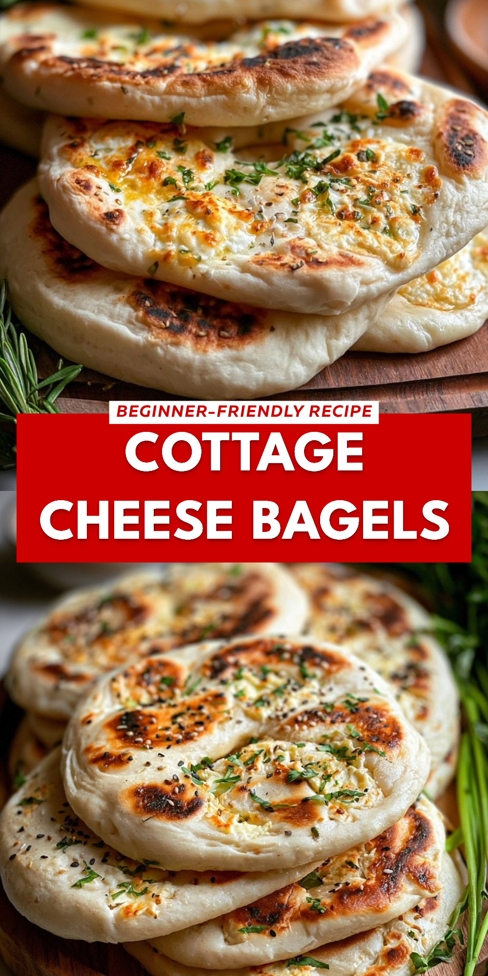 Cottage Cheese Bagels