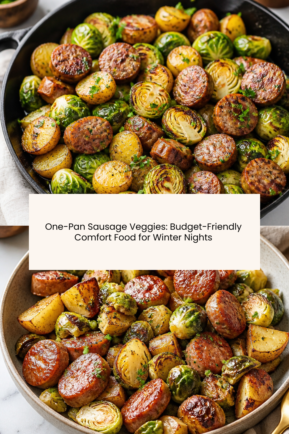 Minute One-Pan Sausage Veggies Skillet for Weeknights