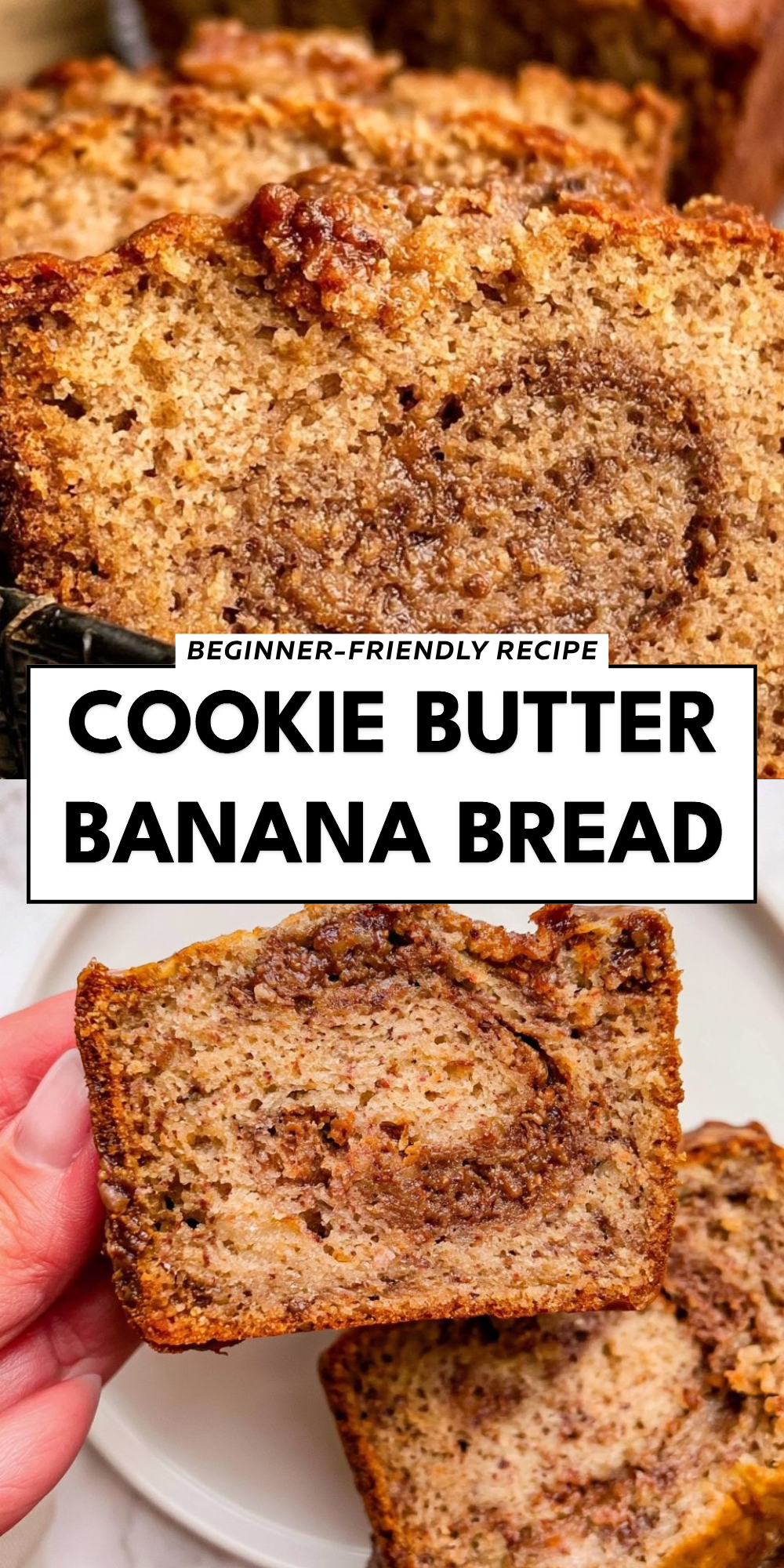 Cookie Butter Banana Bread