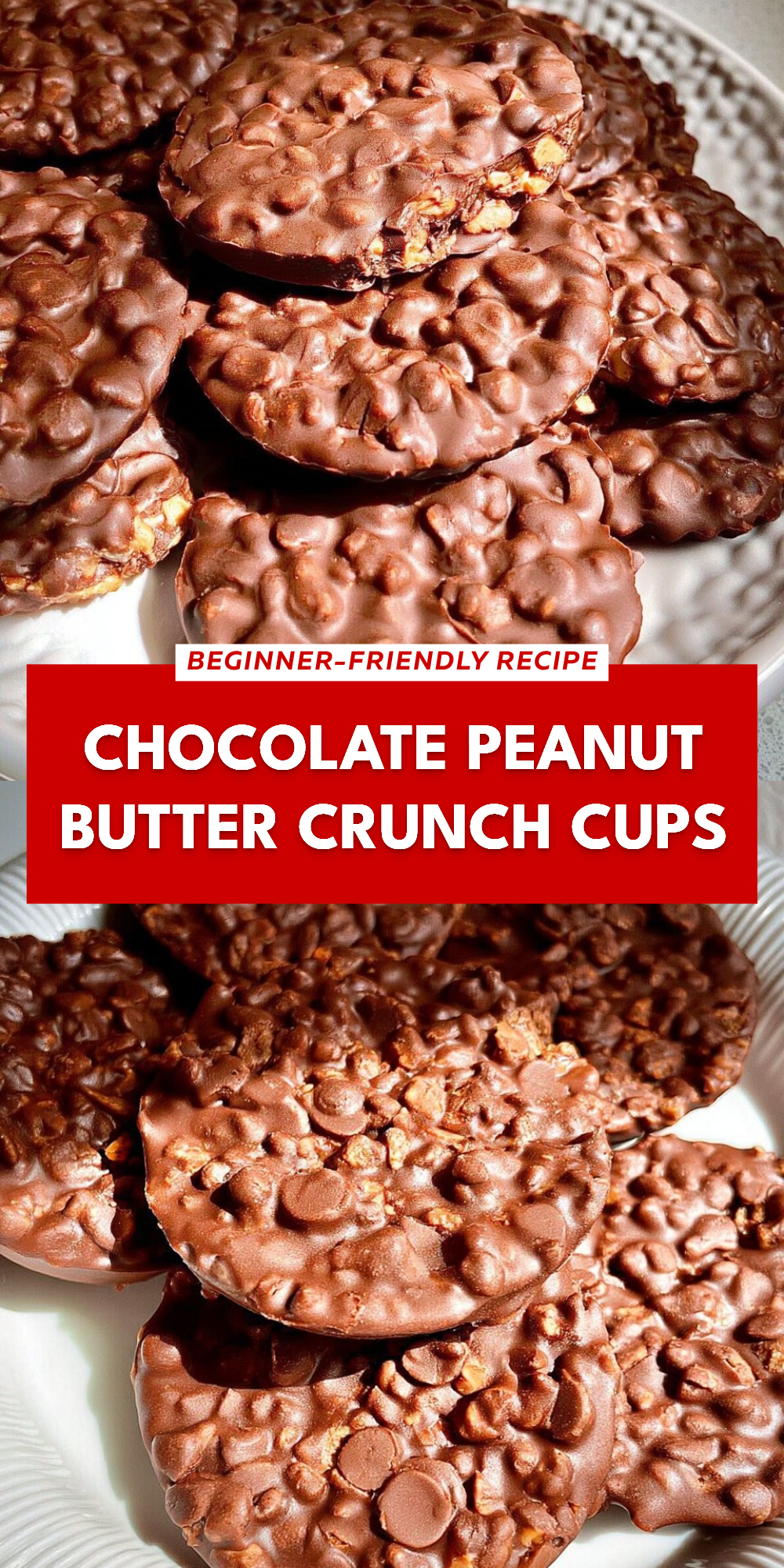 Chocolate Peanut Butter Crunch Cups