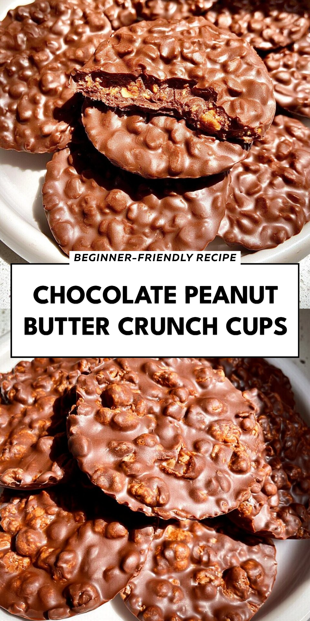 Chocolate Peanut Butter Crunch Cups