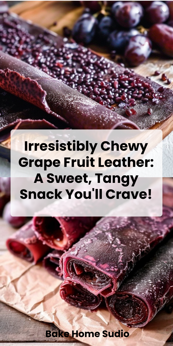 Grape Fruit Leather