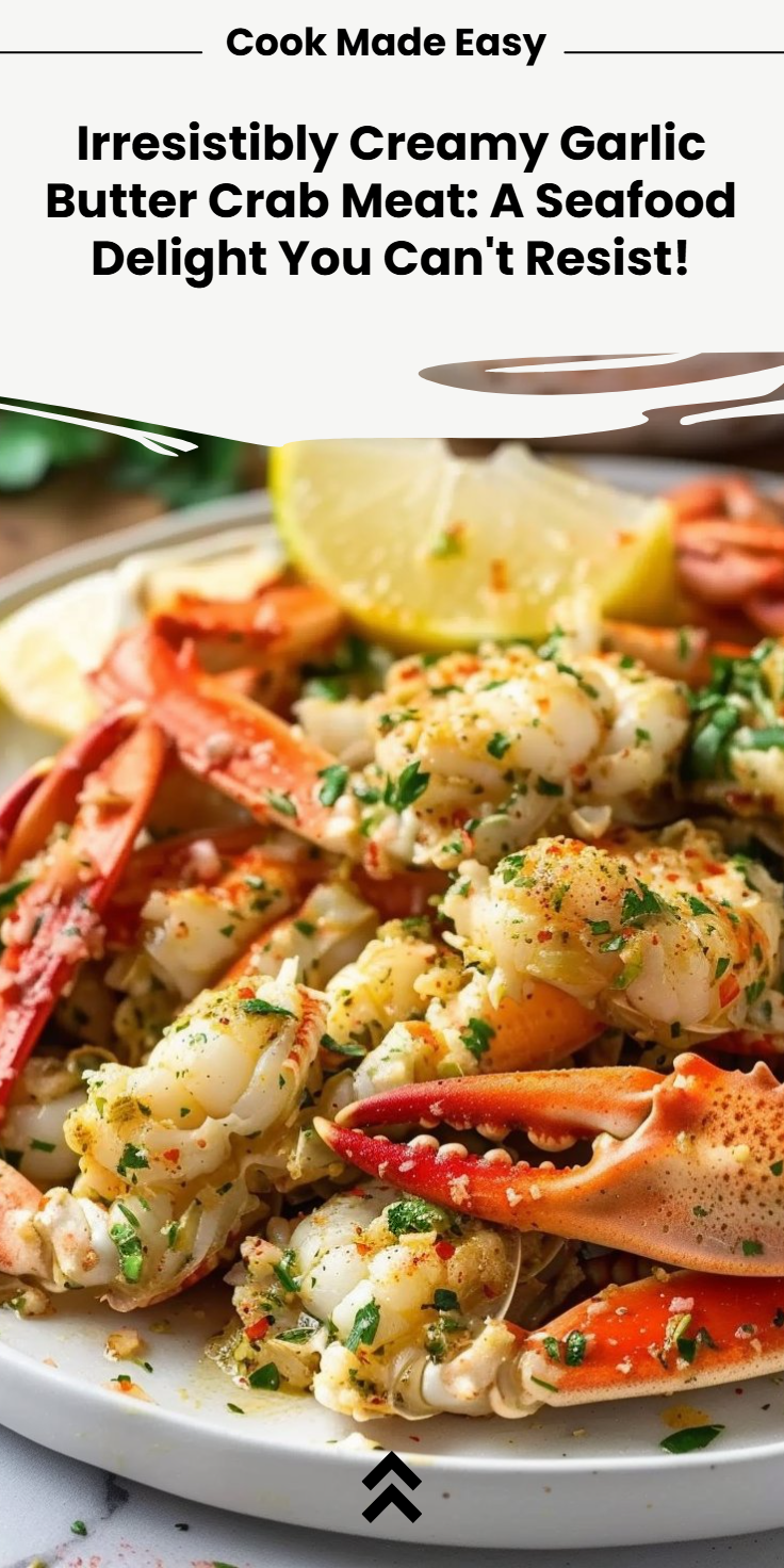 Garlic Butter Crab Meat
