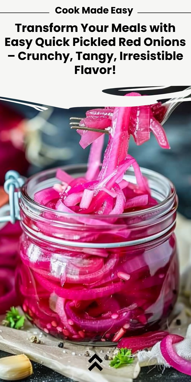 Easy Quick Pickled Red Onions Recipe