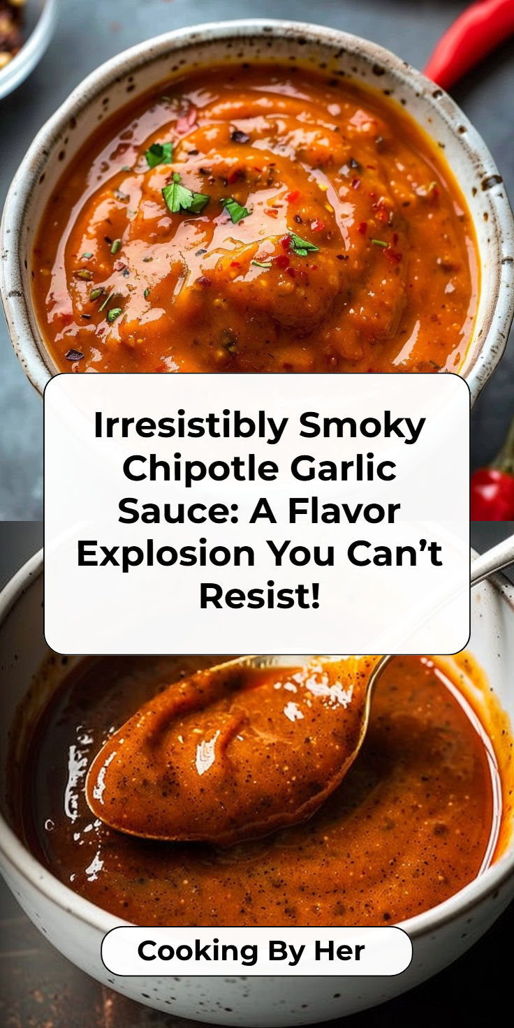 Chipotle Garlic Sauce with Smoky Flavor