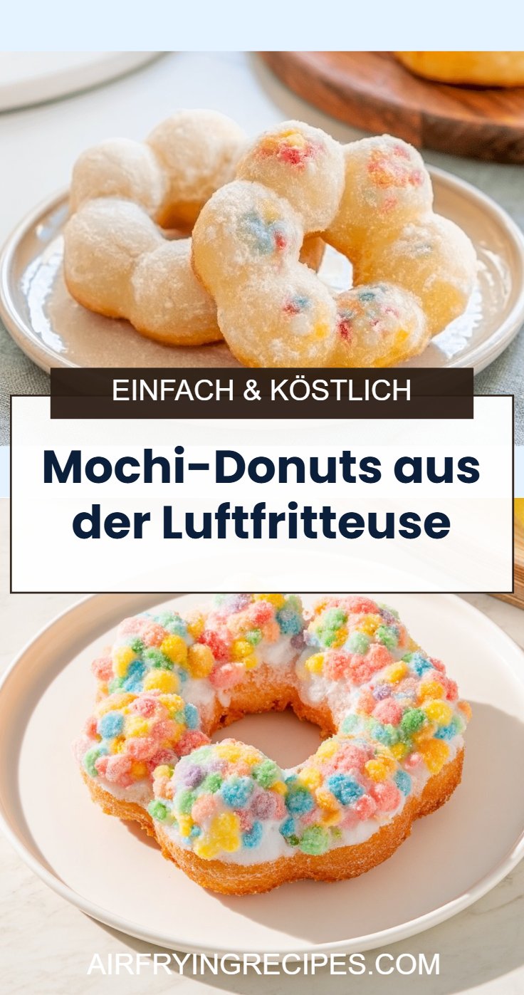 Mochi-Donuts aus der Luftfritteuse