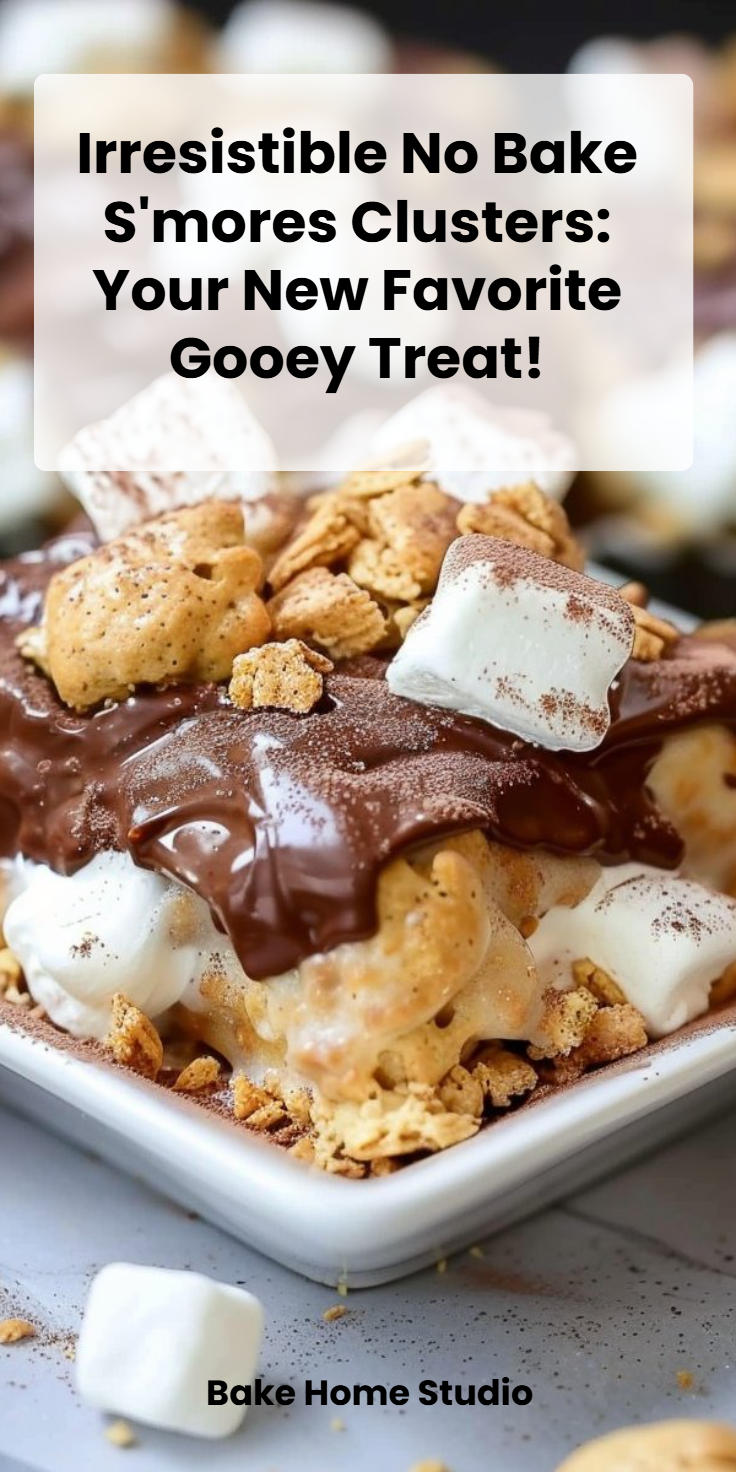 No-Bake S'mores Clusters