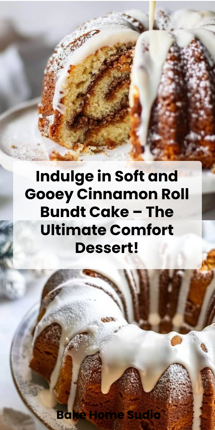Cinnamon Roll Bundt Cake Recipe