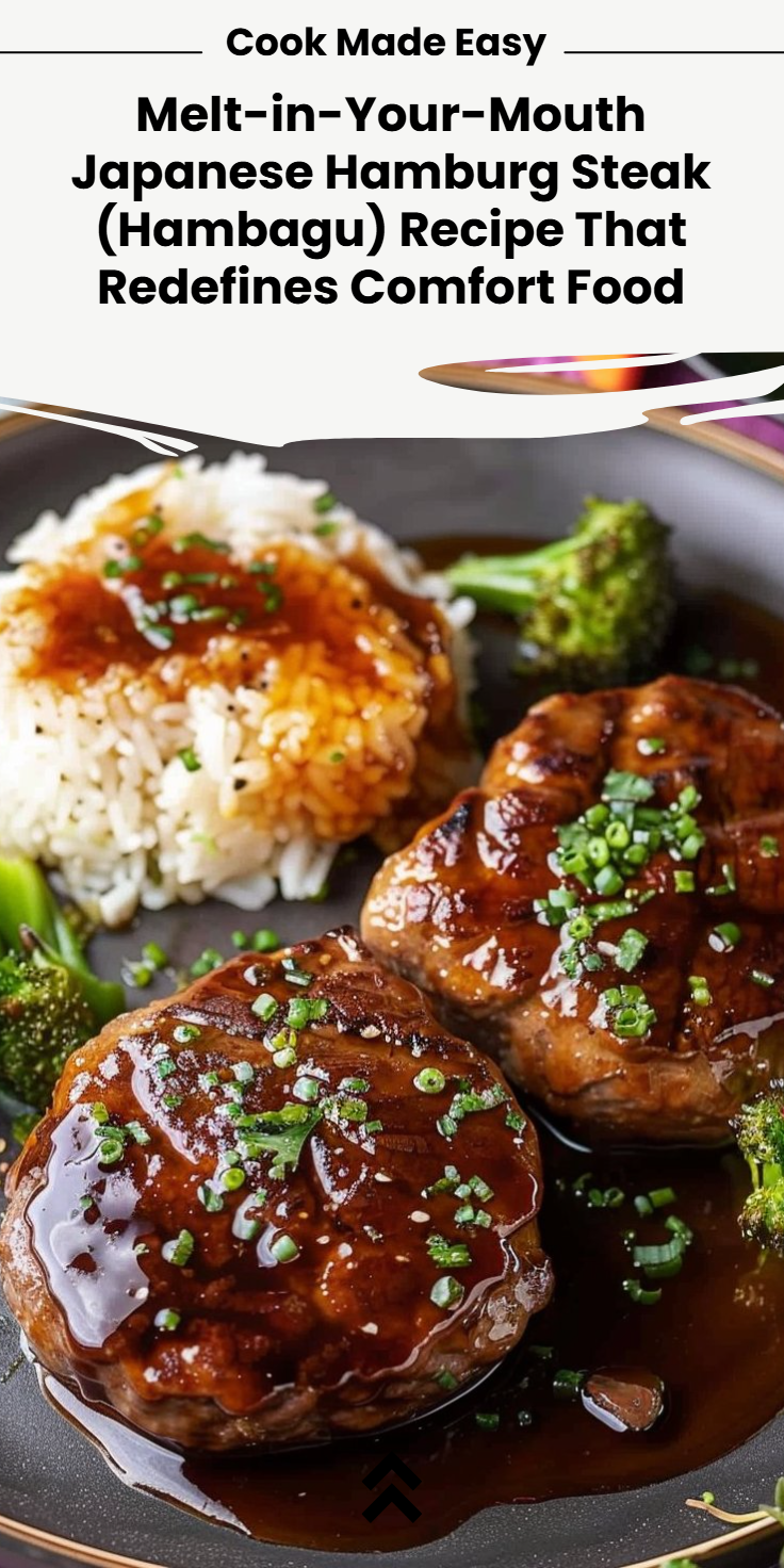 Hambagu: Japanese Hamburger Steak